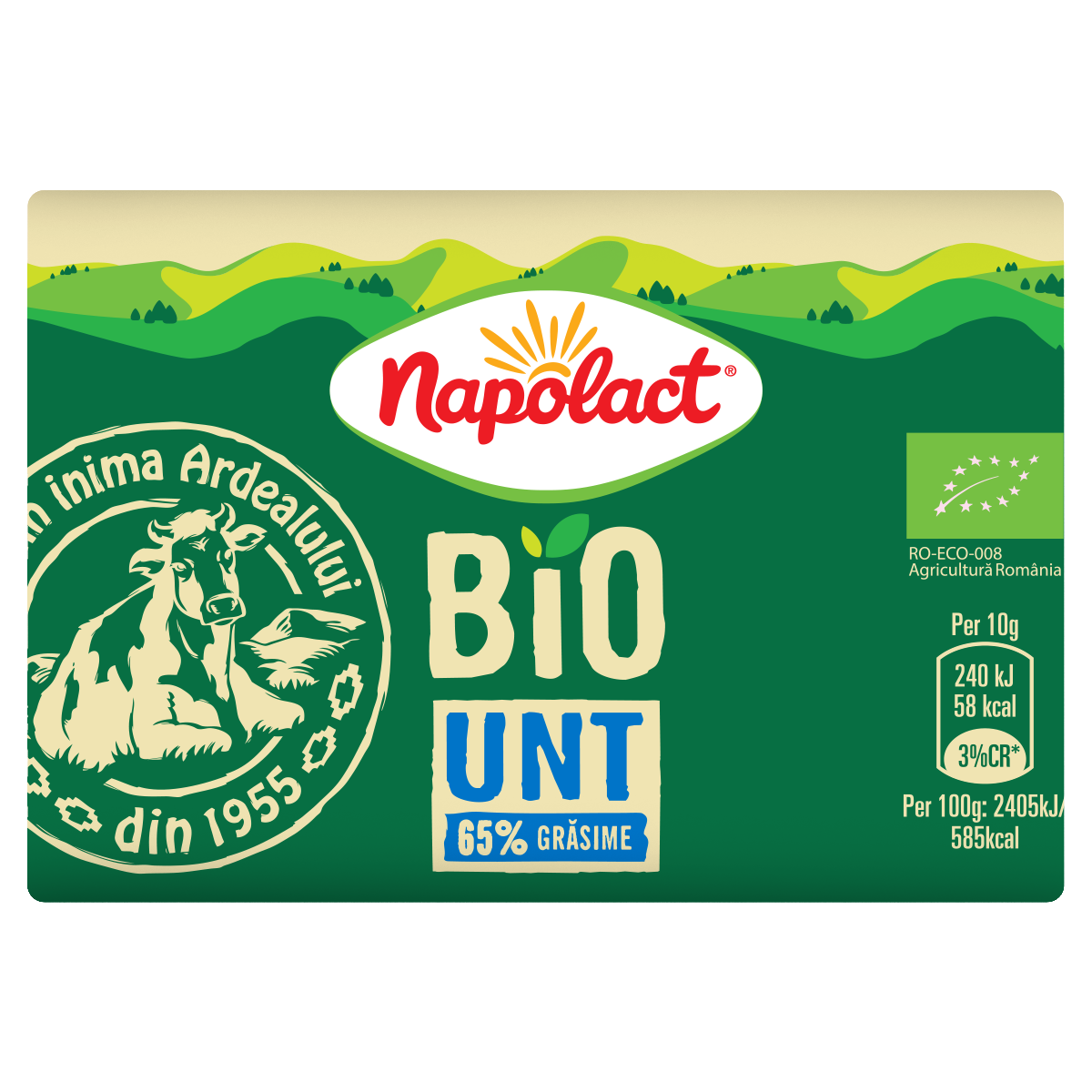 Unt Napolact Bio 65 180g