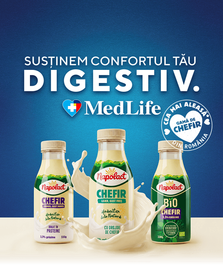 Susținem confortul tău digestiv - Medlife