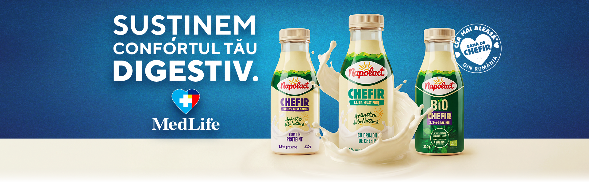 Susținem confortul tău digestiv - Medlife