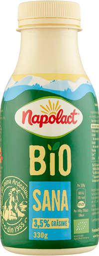 16 Napolact Bio Sana 35 Grasime 330 G