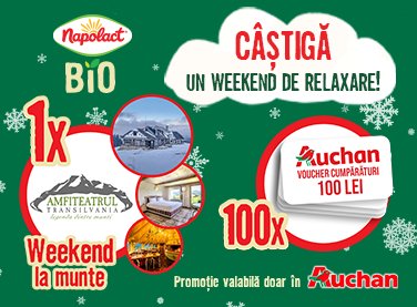 Câștigă un weekend de relaxare!