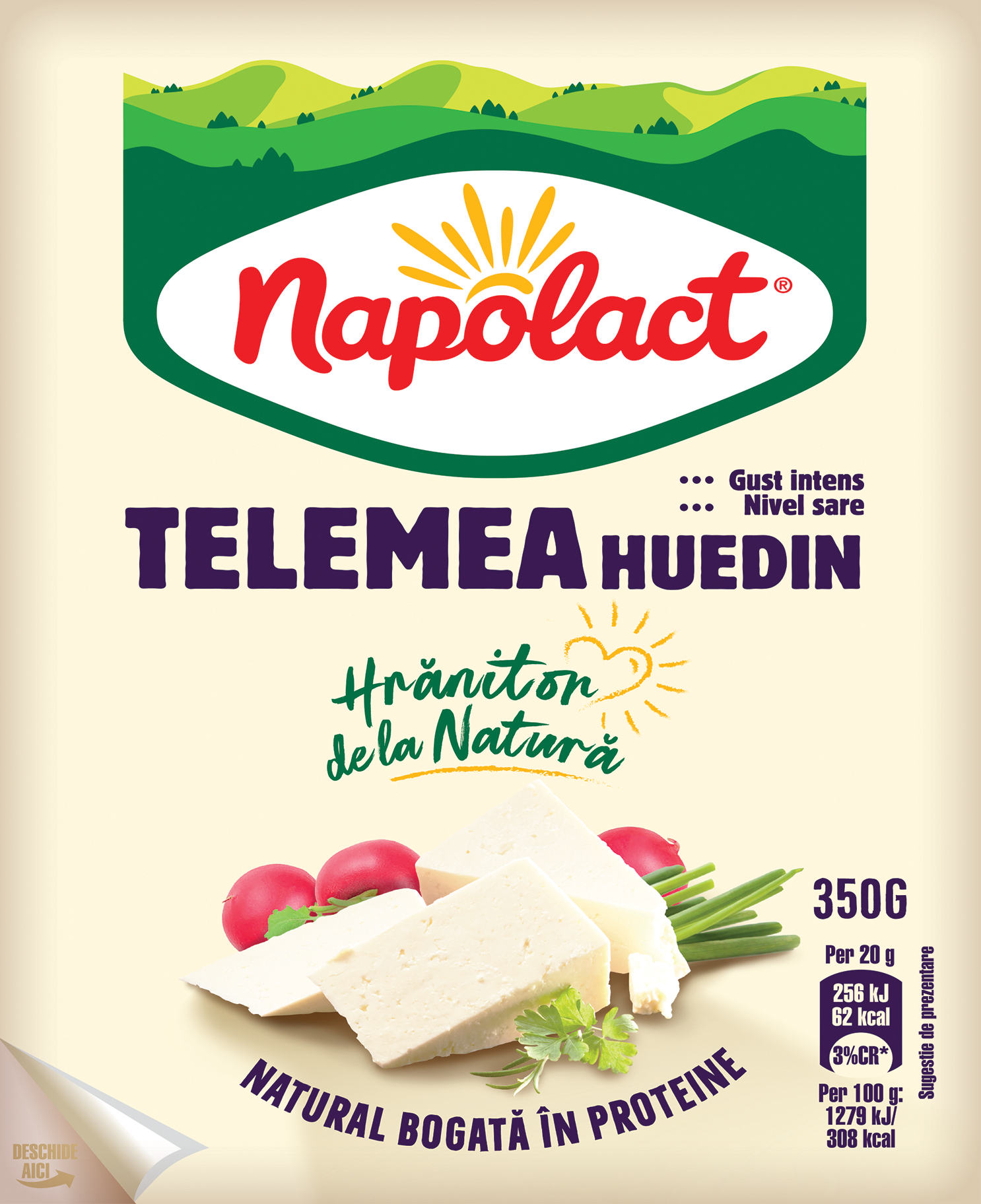 Telemea Huedin Napolact 350g