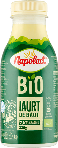 74 Napolact Bio Iaurt De Baut 25 Grasime 330 G
