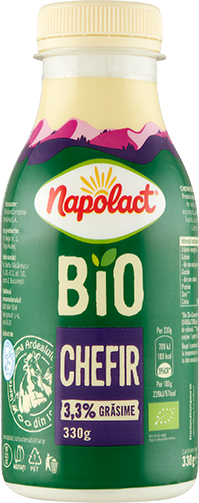 75 Napolact Bio Chefir 33 Grasime 330 G 