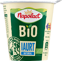 8 Napolact Bio Iaurt Natural 140 G